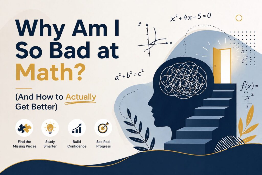 Getting better at math.